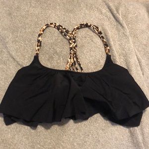 VS pink cheetah strap top